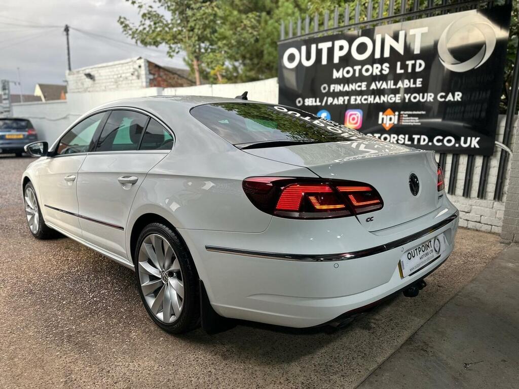 Volkswagen CC 2.0 Tdi Bluemotion Tech Gt Euro 5 Ss White #4