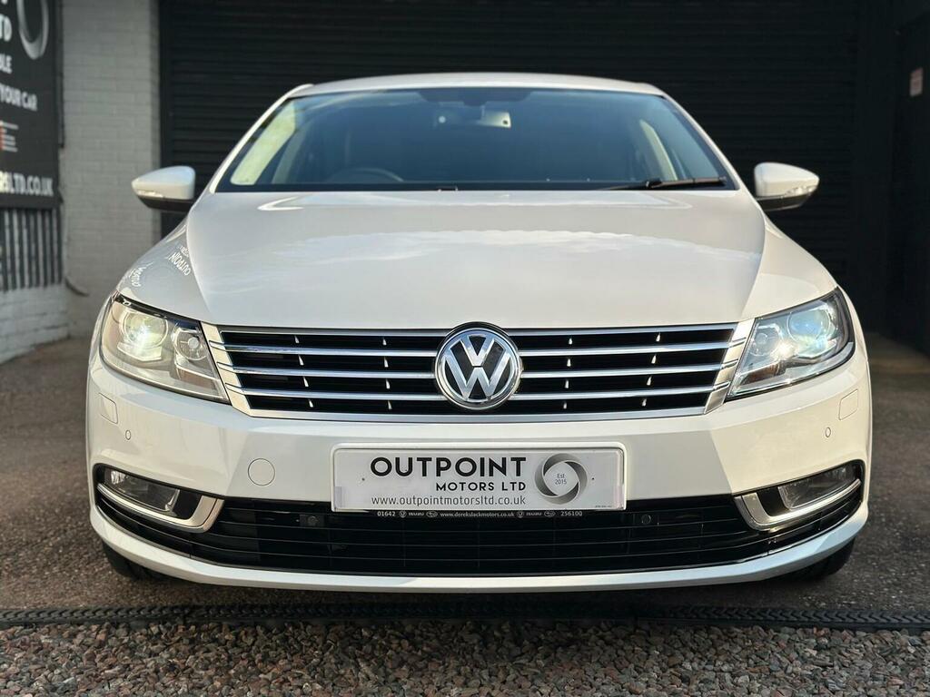 Volkswagen CC 2.0 Tdi Bluemotion Tech Gt Euro 5 Ss White #2