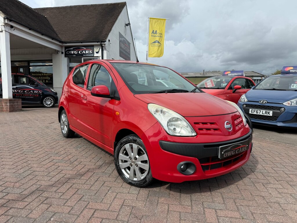 Nissan Pixo 1.0 N-tec Hatchback Euro 5 68 P Red