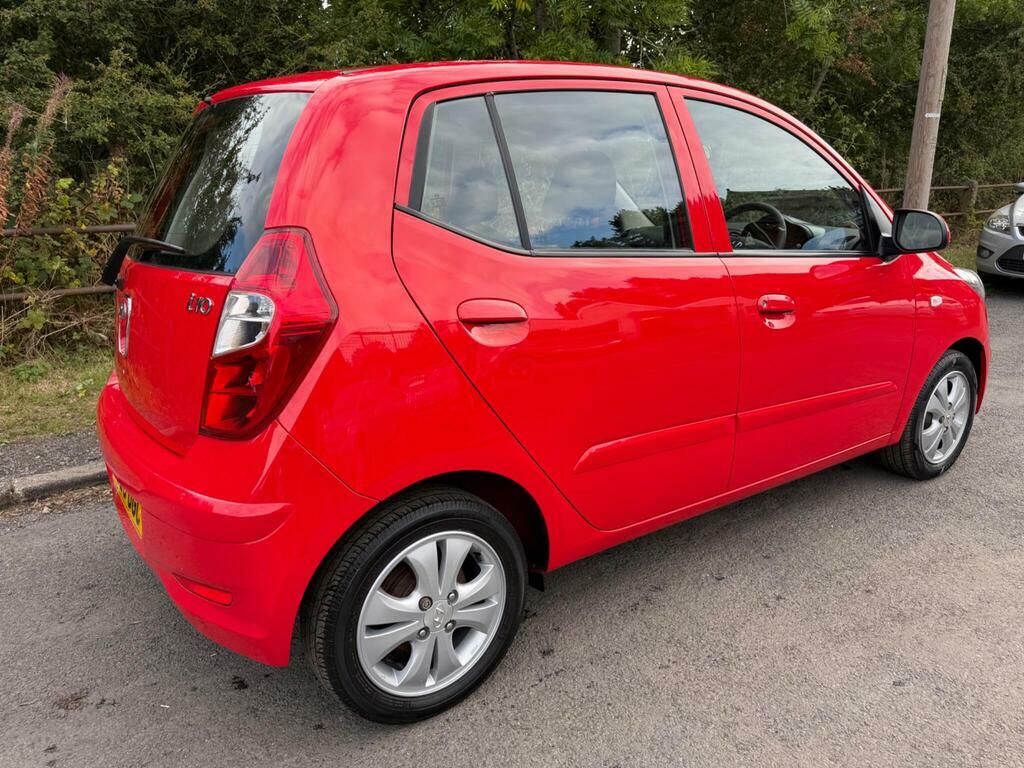 Hyundai I10 1.2 Active Euro 5 ND63OGC Red #3