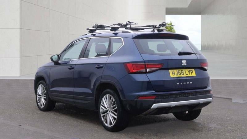 Seat Ateca 1.6 Tdi Xcellence Euro 6 Ss - 2018 68 HJ68LYP Blue #4