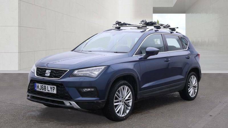 Seat Ateca 1.6 Tdi Xcellence Euro 6 Ss - 2018 68 HJ68LYP Blue #2