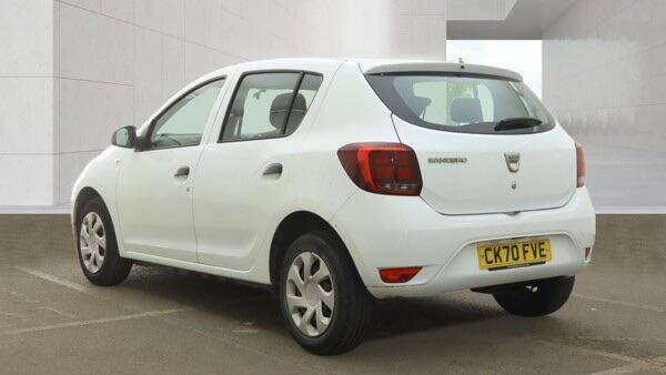 Dacia Sandero 1.0 Sce Essential Euro 6 - 2020 70 CK70FVE White #4