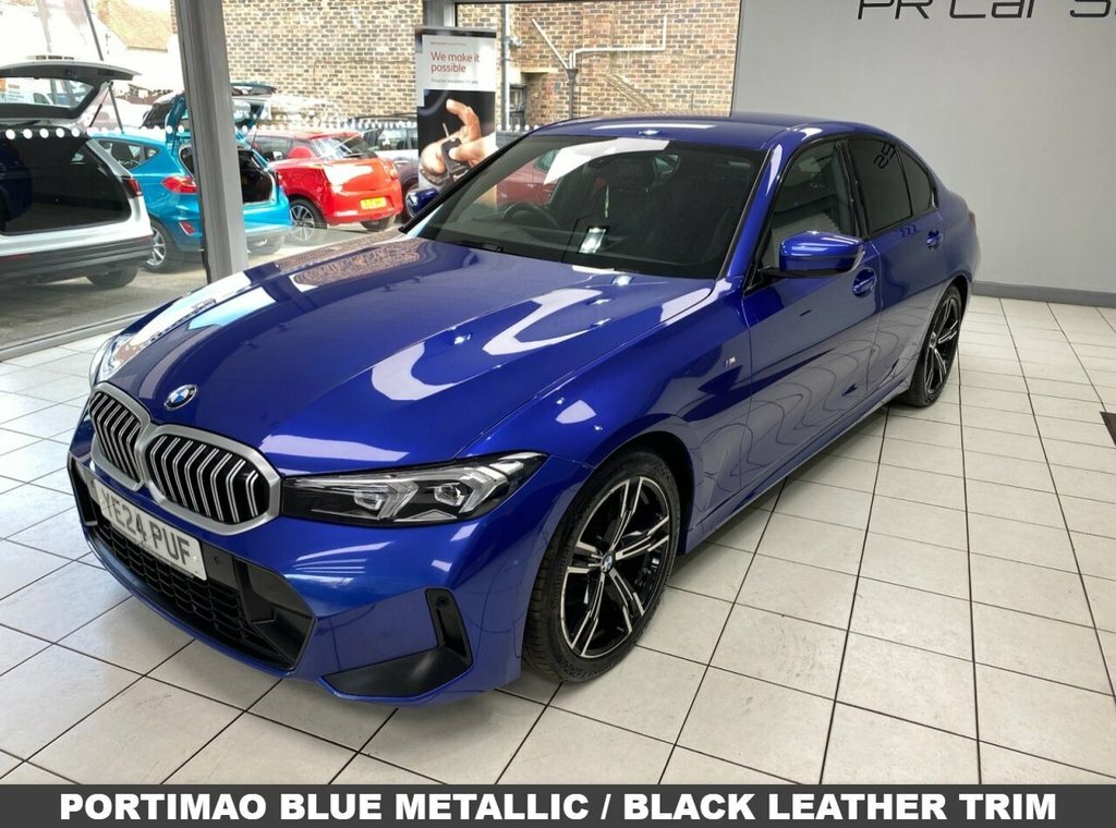 BMW 3 Series 2L M Sport YE24PUF Blue #4