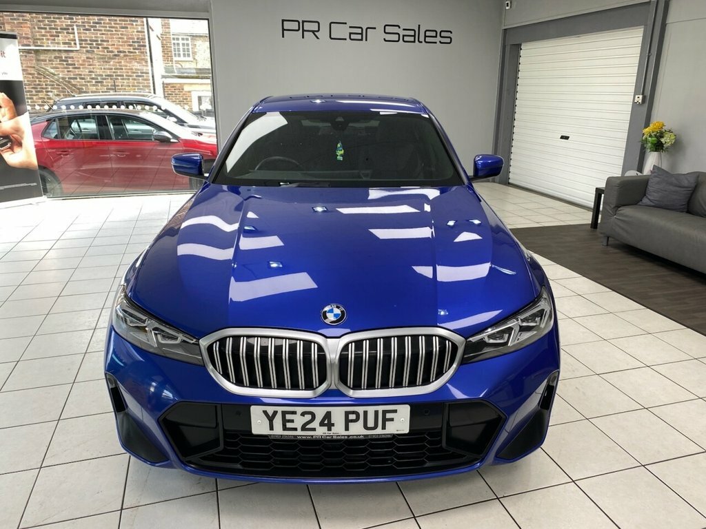 BMW 3 Series 2L M Sport YE24PUF Blue #2