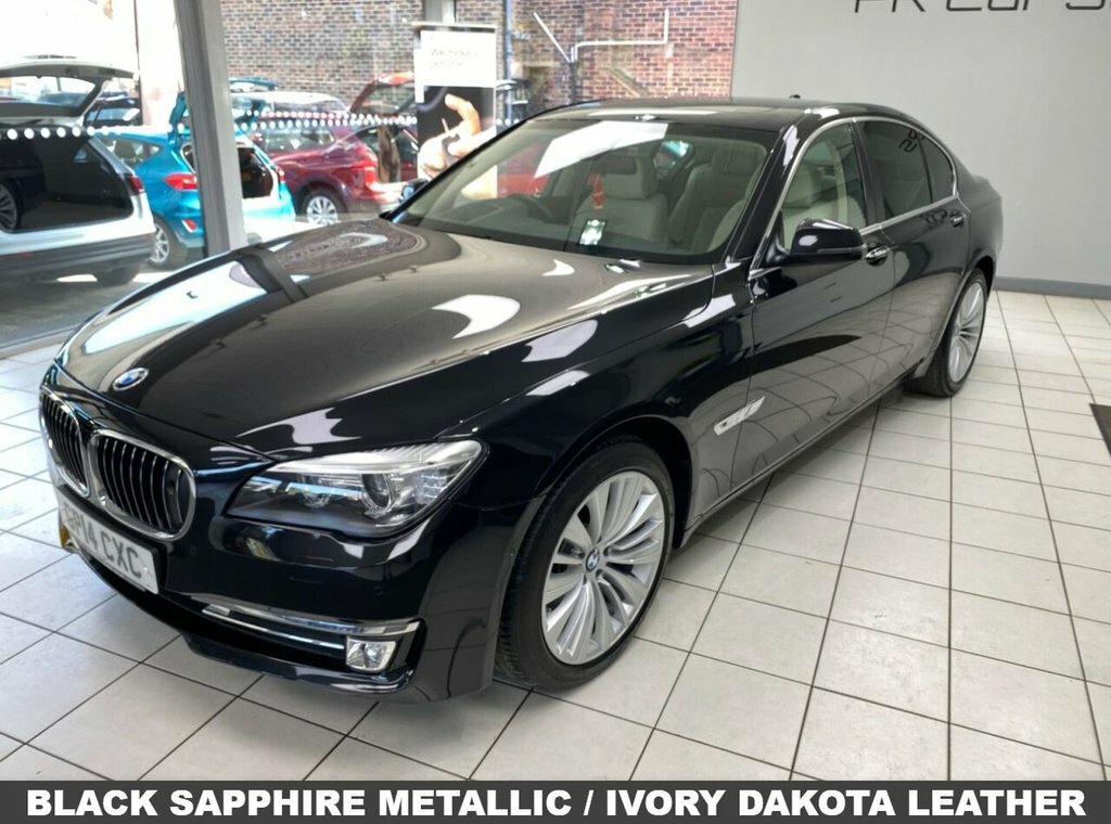BMW 7 Series Se Black #4