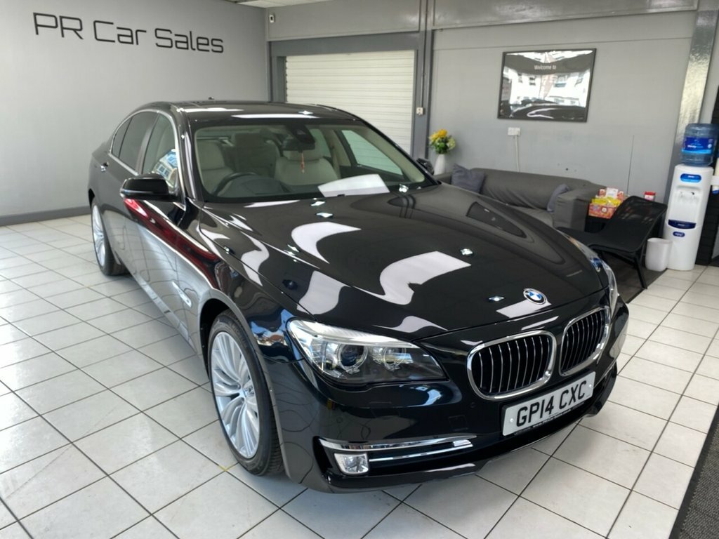 BMW 7 Series Se Black #5