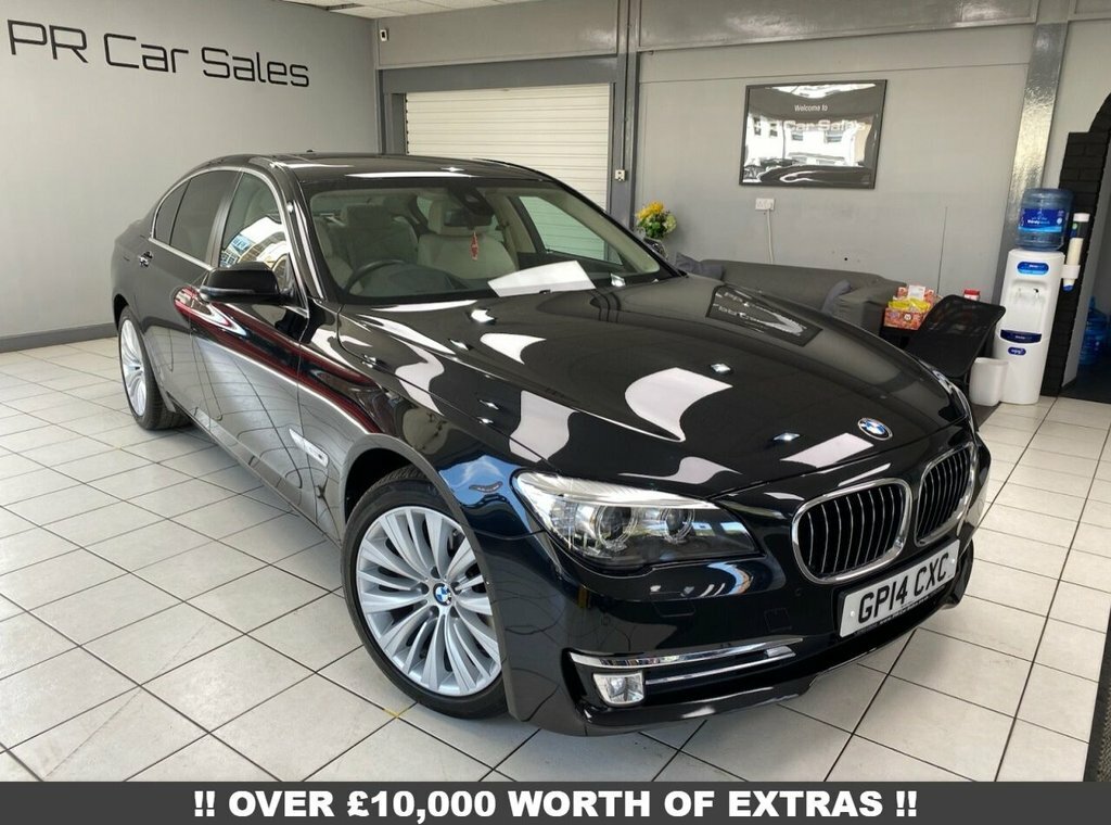 BMW 7 Series Se Black #1