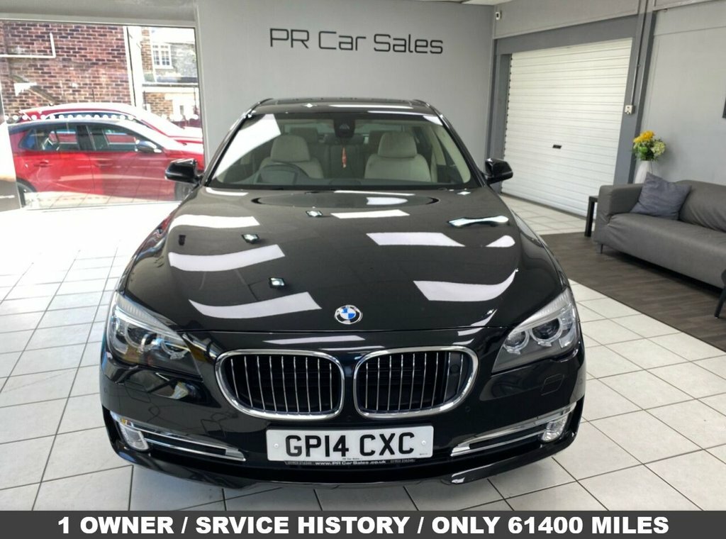 BMW 7 Series Se Black #2