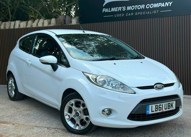 Ford Fiesta 2012 1.4 Zetec White