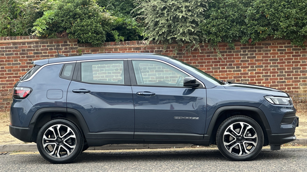 Jeep Compass 1.5 T4 E-torque Hybrid Altitude Dct Blue #2