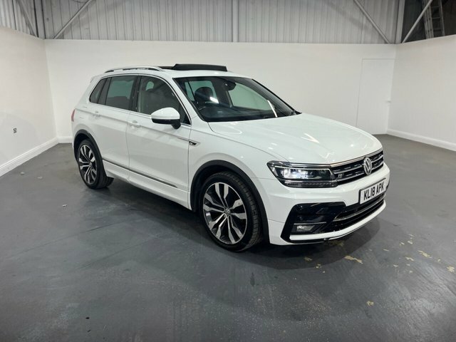 Volkswagen Tiguan 2.0 Tdi R-line Suv Euro 6 Ss White