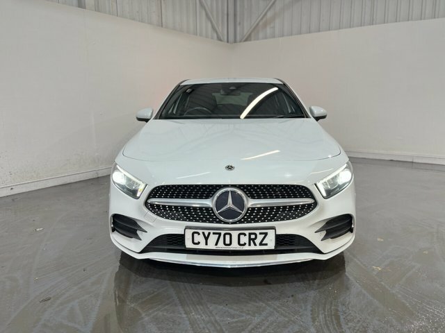 Mercedes-Benz A Class 1.3 A180 Amg Line Executive Hatchback White #2