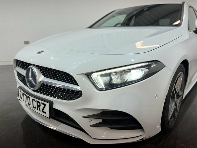Mercedes-Benz A Class 1.3 A180 Amg Line Executive Hatchback White #3