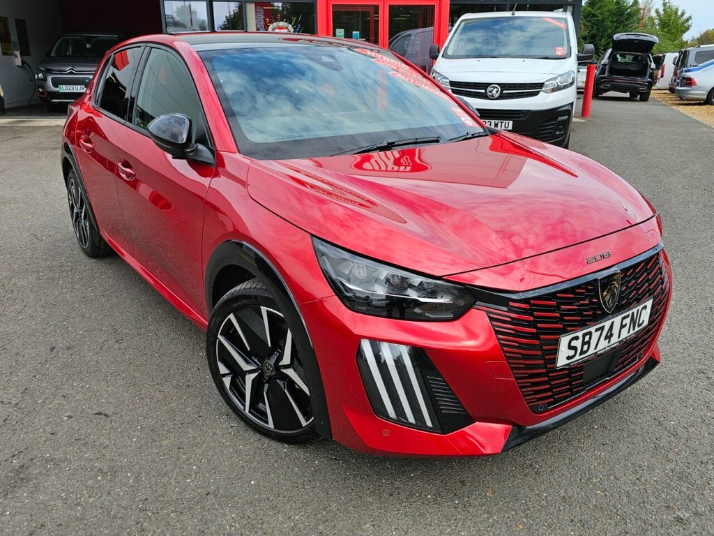 Peugeot 208 1.2L Gt Red