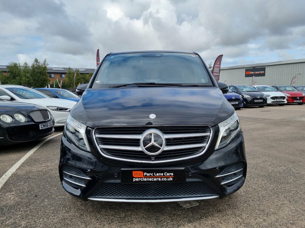 Mercedes-Benz V Class V220d Amg Line Mpv 7 Seat Lwb - Huge Spe Black