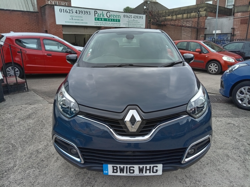 Renault Captur 1.5 Dynamique Nav BW16WHG Blue #2