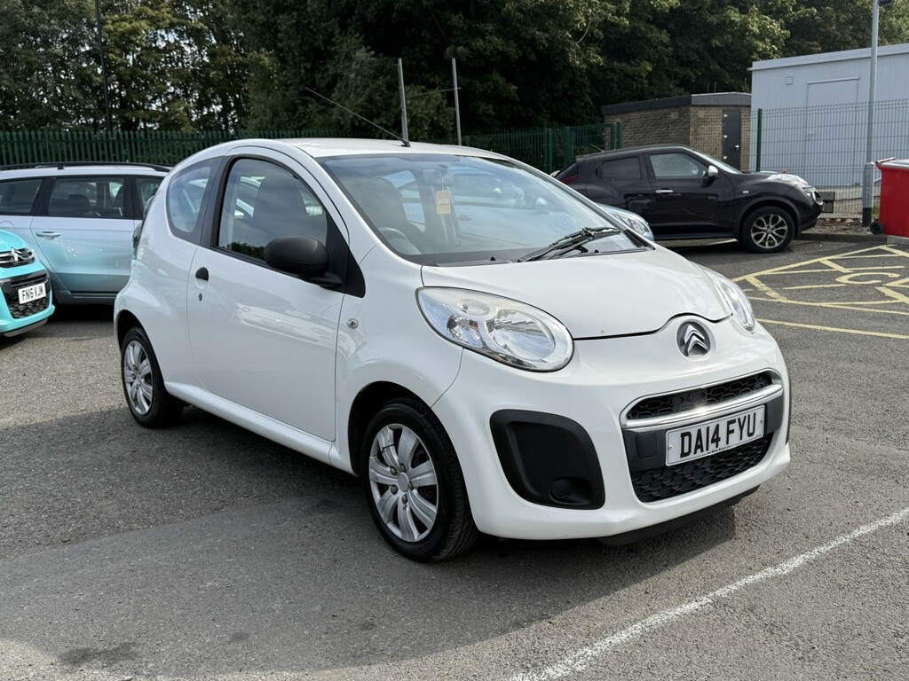 Citroen C1 Hatchback 1.0 I Vt 2014 DA14FYU White #2