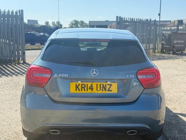 Mercedes-Benz A Class Hatchback KR14UNZ Blue #4