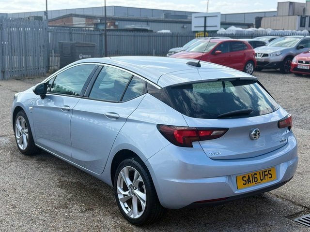 Vauxhall Astra Hatchback SA16UFS Silver #5