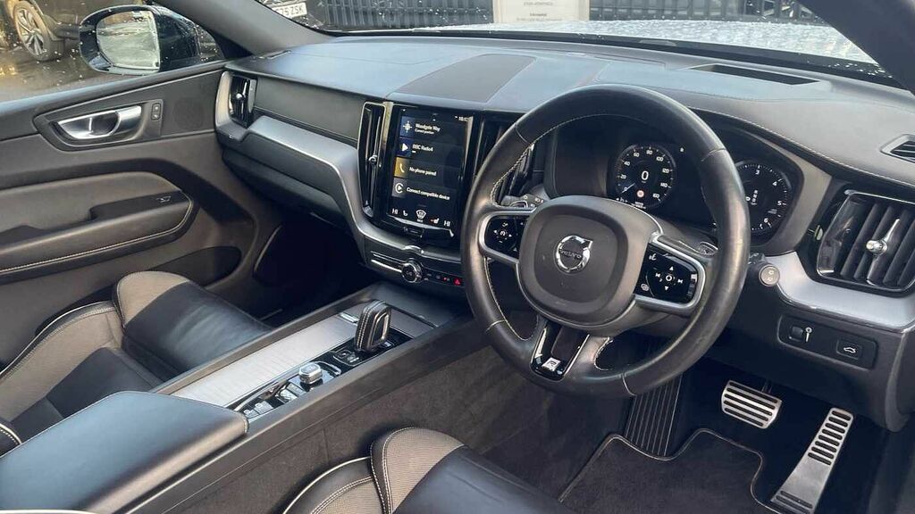 Volvo XC60 B5 Awd R-design Pro KM69UBP Silver #4