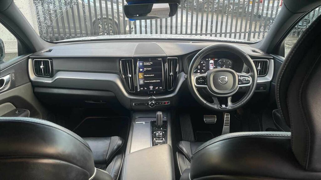 Volvo XC60 B5 Awd R-design Pro KM69UBP Silver #5