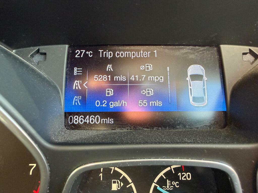 Ford Focus 1.0T Ecoboost Titanium Euro 6 S S White #6
