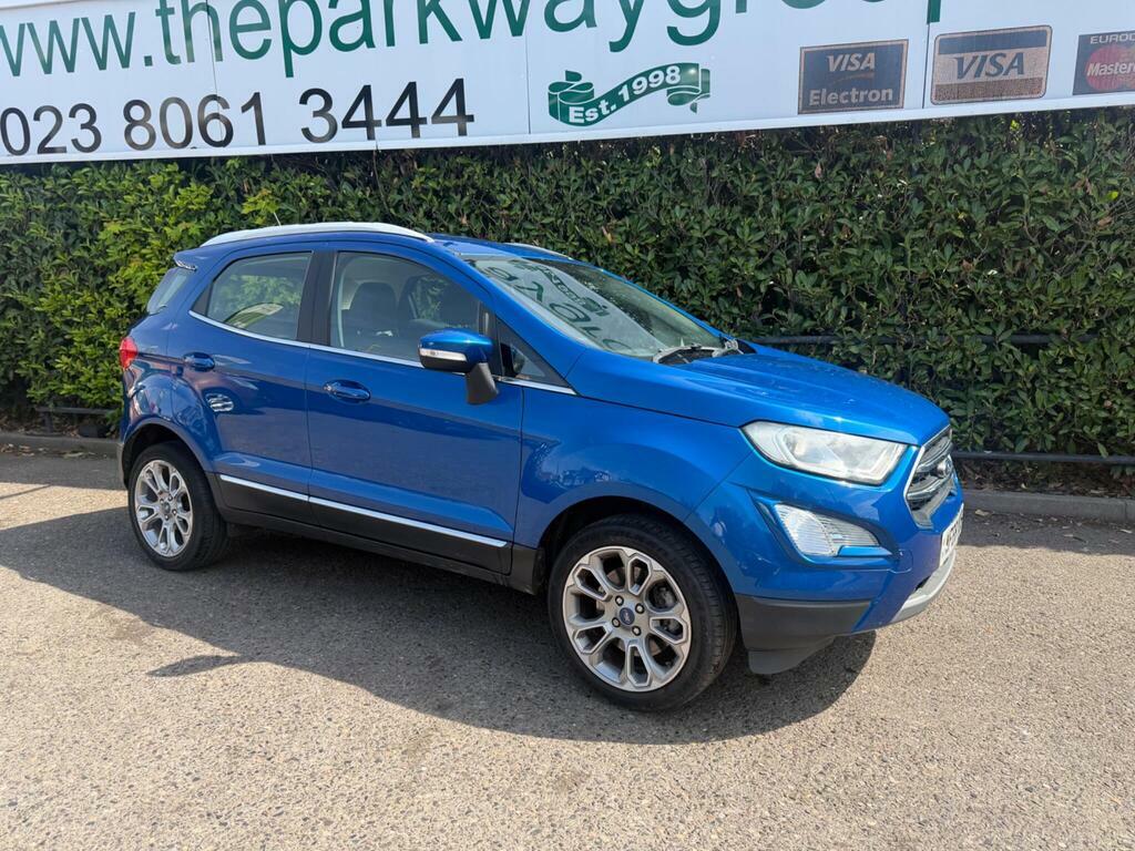Ford Ecosport 1.0T Ecoboost Titanium Euro 6 S S Blue