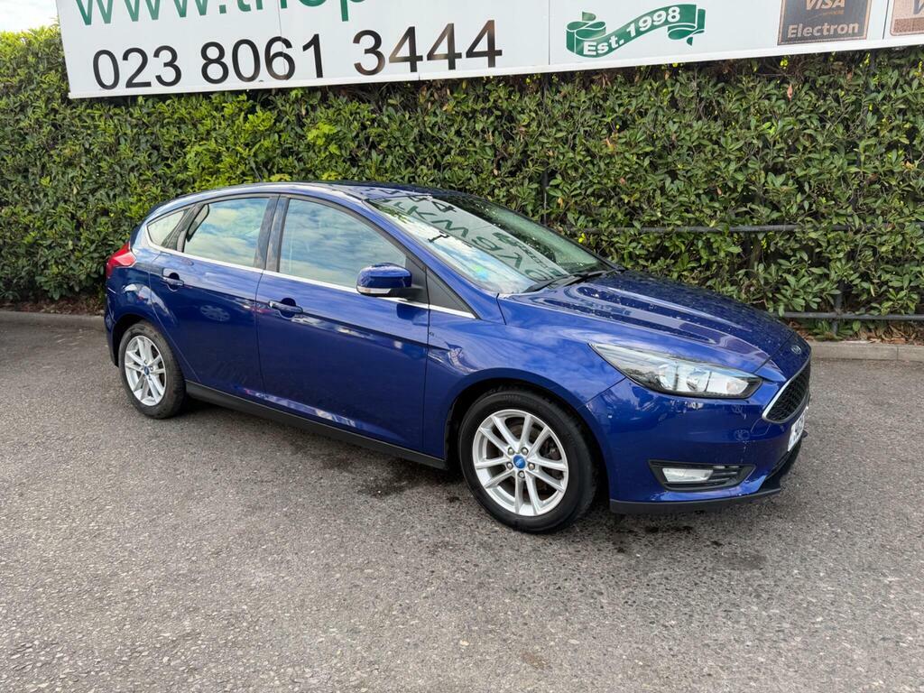 Ford Focus 1.0T Ecoboost Zetec Euro 6 S S Blue