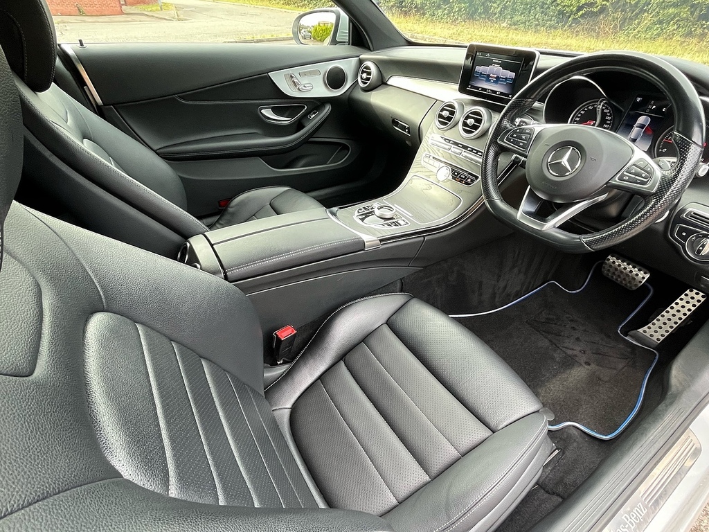 Mercedes-Benz C Class Coupe FE18AHZ Silver #3