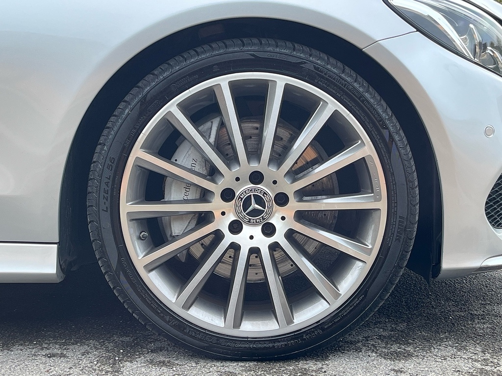 Mercedes-Benz C Class Coupe Silver