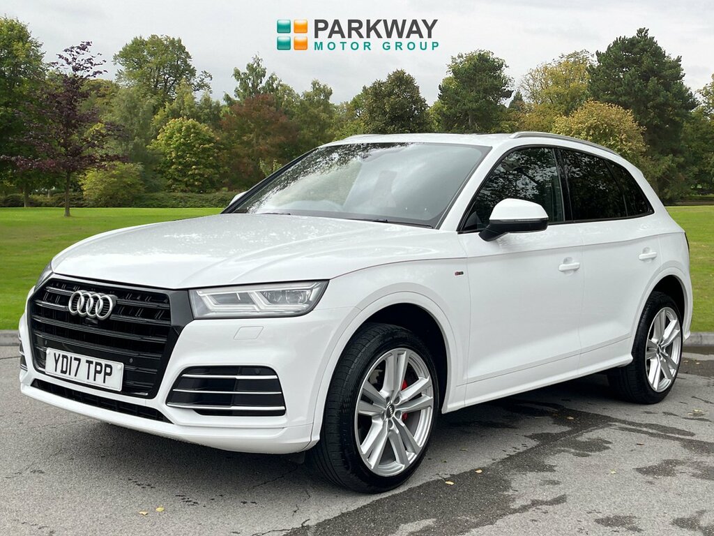 Audi Q5 Tdi Quattro S Line White #3