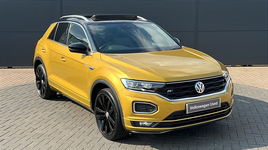 Volkswagen T-Roc 2.0 Tdi R-line 150 Ps Yellow