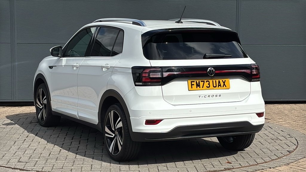 Volkswagen T-Cross 1.5 Tsi Evo R-line Dsg 0 Ps White #3