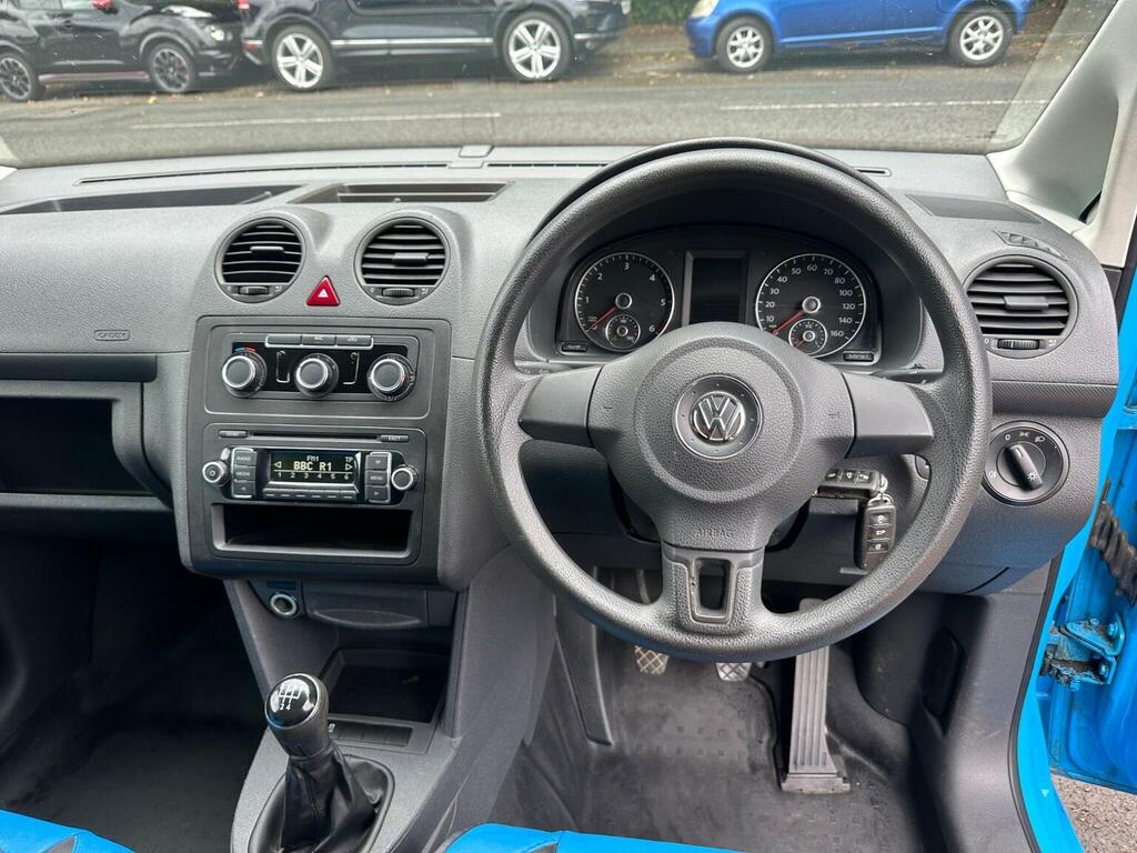 Volkswagen Caddy Maxi 1.6 Tdi C20 White #13