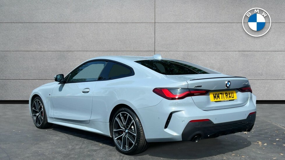 BMW 4 Series Gran Coupe 420D Xdrive M Sport Coupe Grey #3