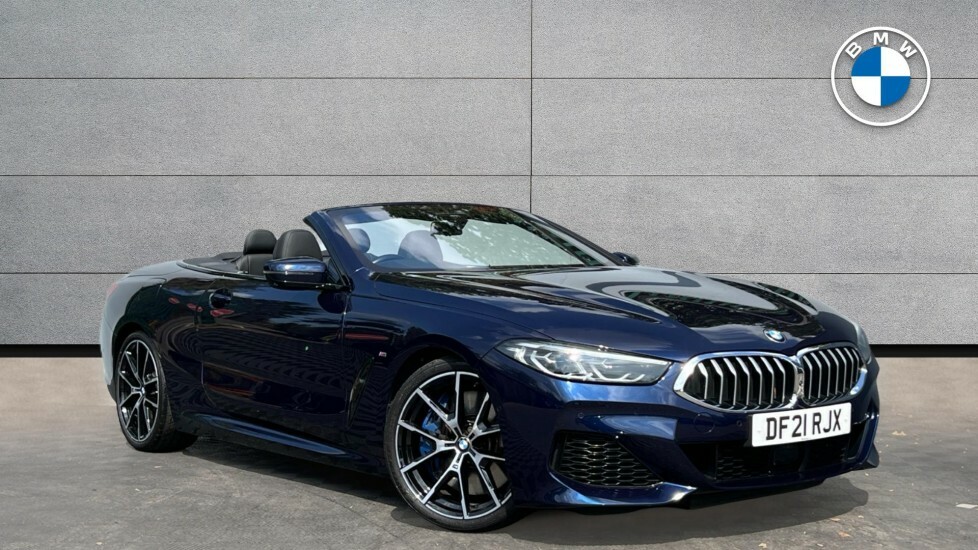 BMW 8 Series 840I Convertible Blue