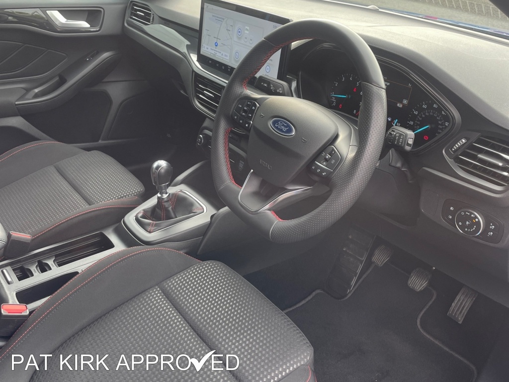Ford Focus 1.0 Ecoboost Hybrid Mhev St-line CYZ8164 Blue #4