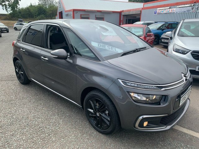 Citroen C4 Picasso 2017 1.6 Bluehdi Flair Mpv Eat6 Euro 6 Grey