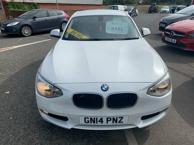 BMW 1 Series 2014 1.6 116D Ed Efficientdynamics Business Hatchb White #2
