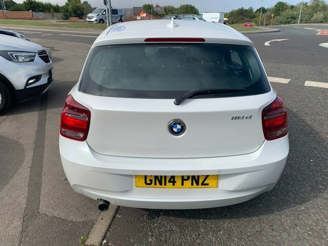 BMW 1 Series 2014 1.6 116D Ed Efficientdynamics Business Hatchb White #5