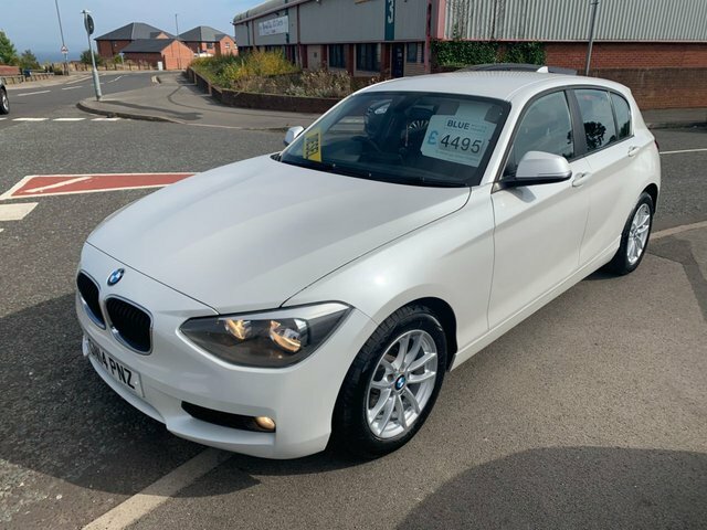 BMW 1 Series 2014 1.6 116D Ed Efficientdynamics Business Hatchb White #3