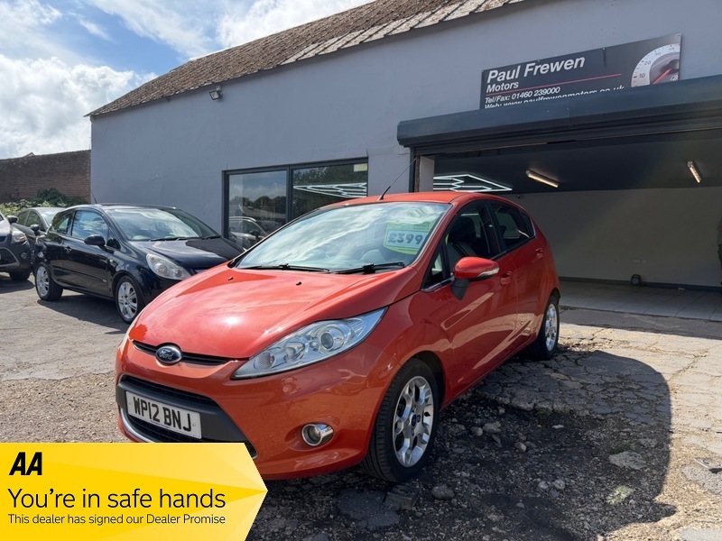 Ford Fiesta Zetec Orange