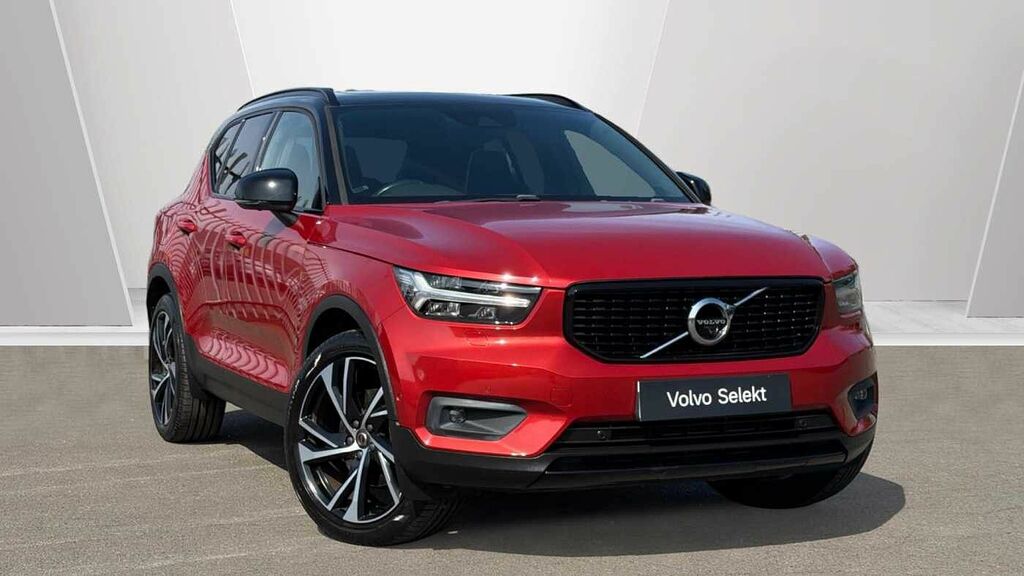 Volvo XC40 D4 188Bhp Awd First Edition - Panoramic Sunroof Red