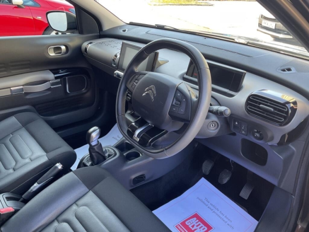 Citroen C4 Cactus Hatchback 1.6 Bluehdi Flair Edition KF17AKV Black #6