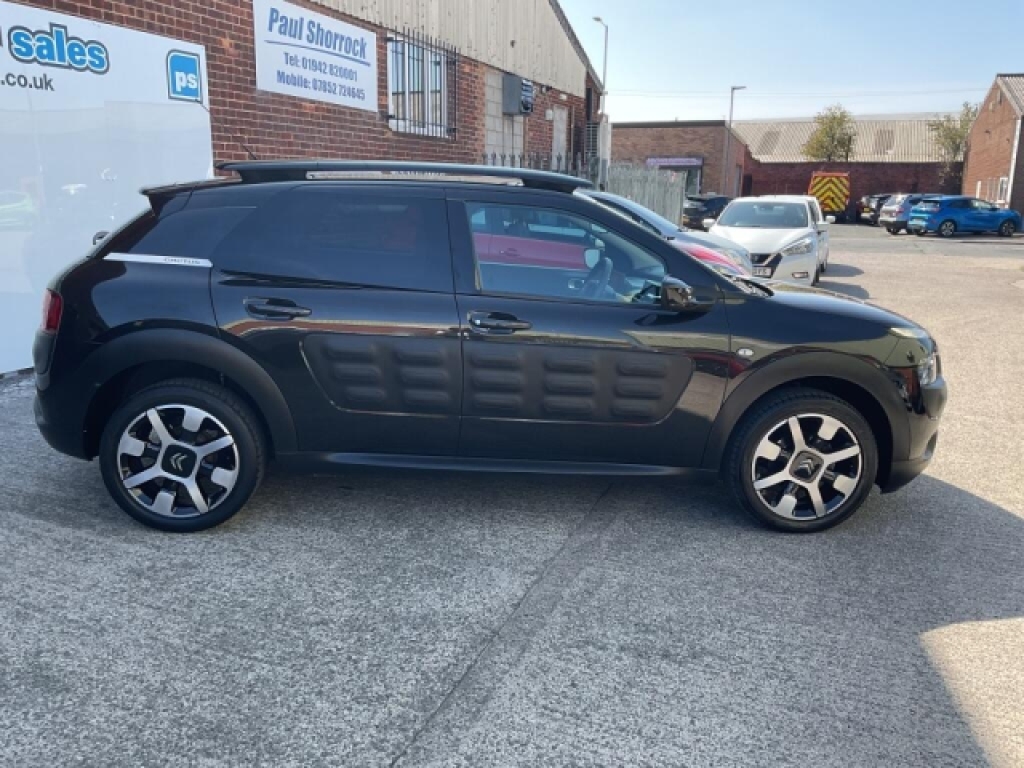 Citroen C4 Cactus Hatchback 1.6 Bluehdi Flair Edition KF17AKV Black #5