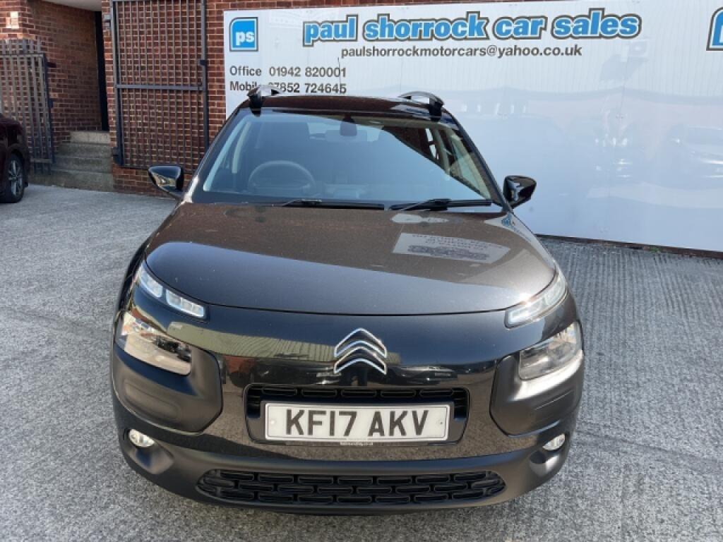 Citroen C4 Cactus Hatchback 1.6 Bluehdi Flair Edition KF17AKV Black #2