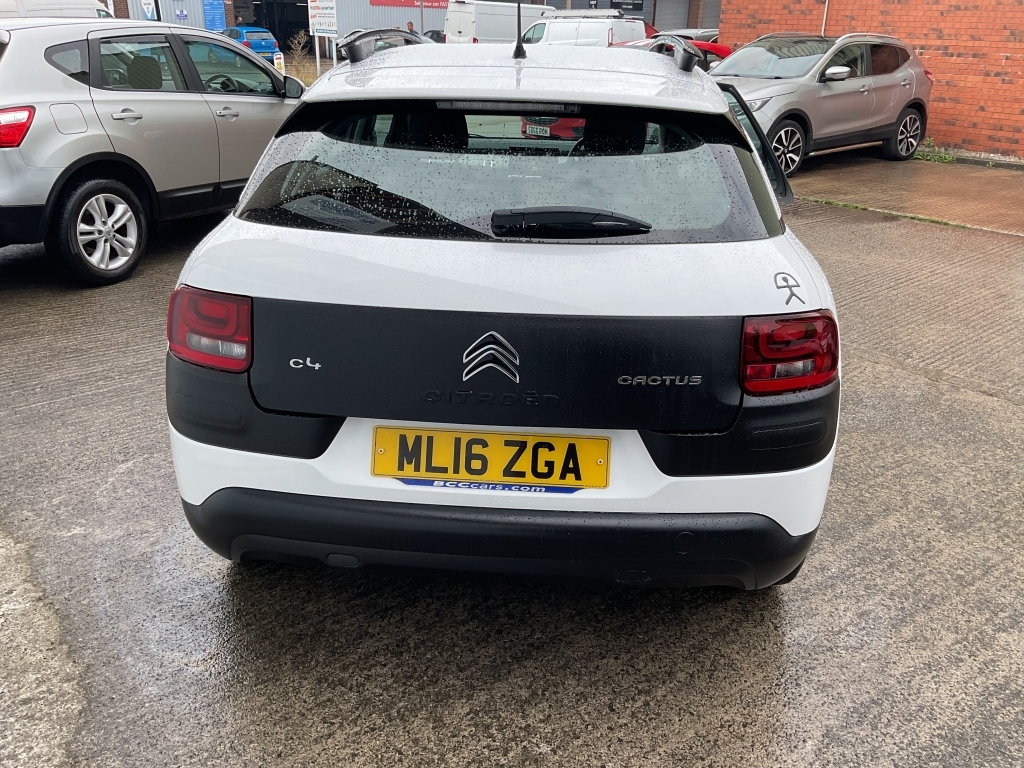 Citroen C4 Cactus Hatchback 1.6 Bluehdi Feel White #4