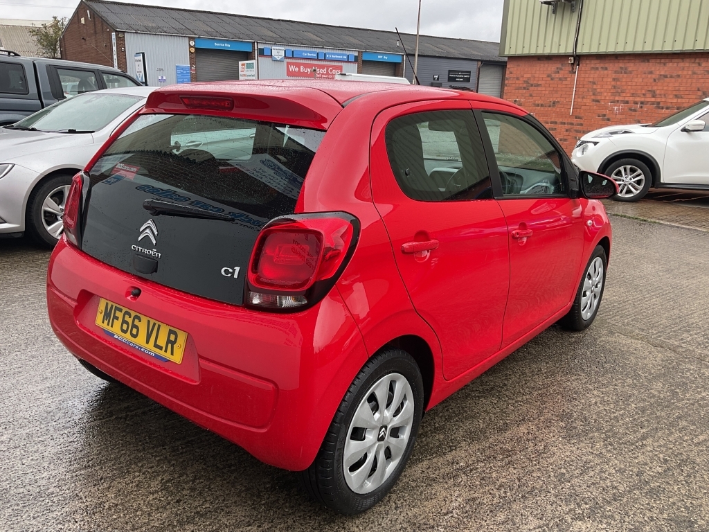 Citroen C1 Hatchback 1.2 Puretech Feel Red #5