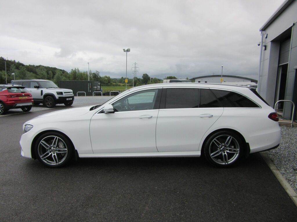 Mercedes-Benz E Class 3.0 E350d V6 Amg Line Premium Plus Estate Di N50PUG White #5